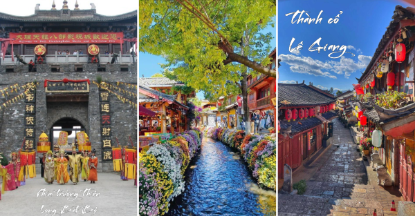 HÀ NỘI - ĐẠI LÝ - LỆ GIANG  - HÀ NỘI (4N3Đ)  Bay Lucky Air